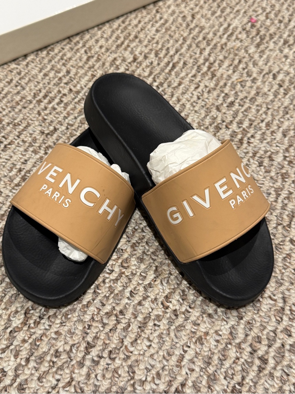 Givenchy Logo Slide Sandals